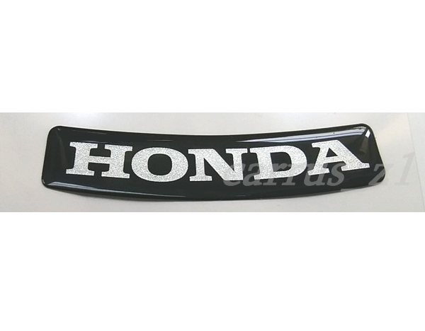 送料無料 ホンダ 純正 エンブレム【HONDA】シルバーラメ/軟質樹脂製 3D/湾曲 PCX125 レブル250 CT125 CBR250RR グロム ダックス125 CB1300の画像2