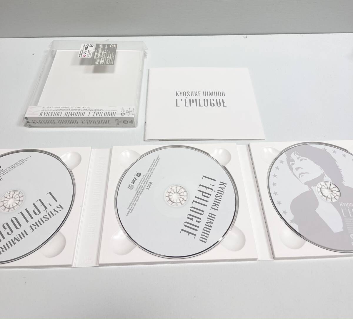 限定 良好 ♪ 氷室京介 CD L'EPILOGUE 初回生産限定盤 KYOSUKE HIMURO 3枚組 の画像3