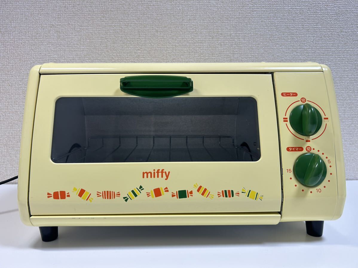 1スタ☆フジパン miffy ミッフィー オーブントースター EOS-1014A 14年製 非売品 動作確認済み 【中古品】 の画像1