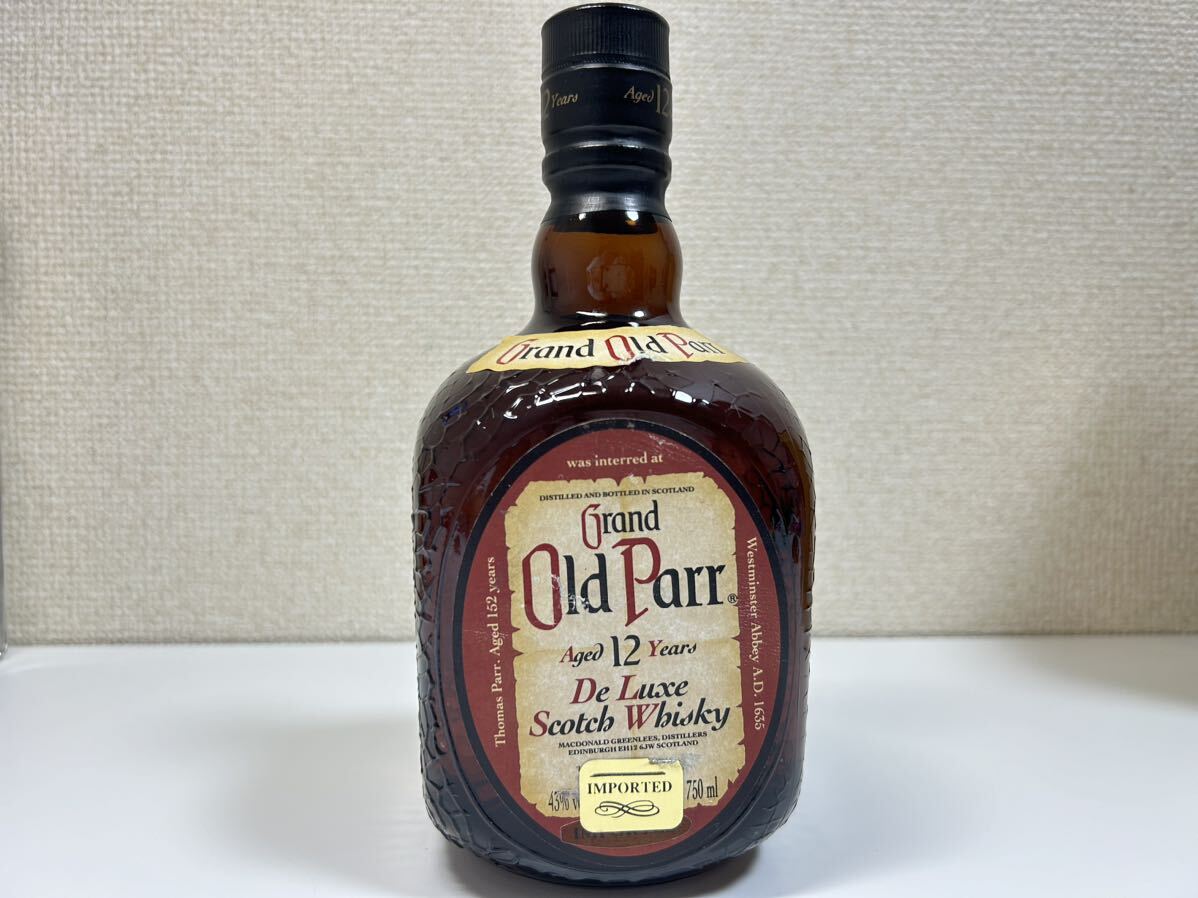 Grand Old Parrグランド オールド パー 12Years 750ml 43% ウイスキー 古酒 未開栓の画像2