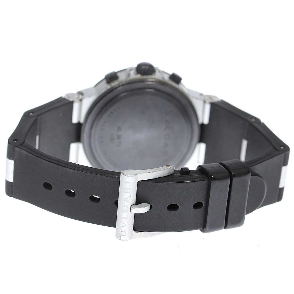  BVLGARY BVLGARI AC38TA aluminium chronograph self-winding watch men's _811788