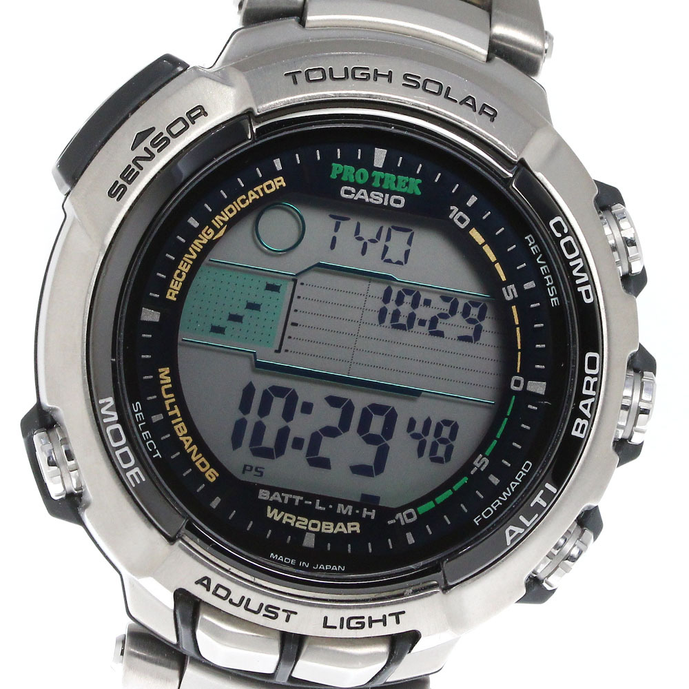 カシオ CASIO PRX-2500T プロトレック ソーラー電波 メンズ 良品 _808981_画像1