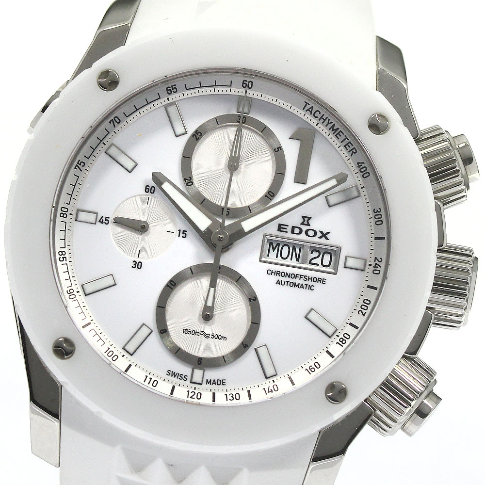  Ed ksEDOX 01114-3B-BN-S Chrono offshore 1 самозаводящиеся часы мужской хорошая вещь с гарантией ._780292