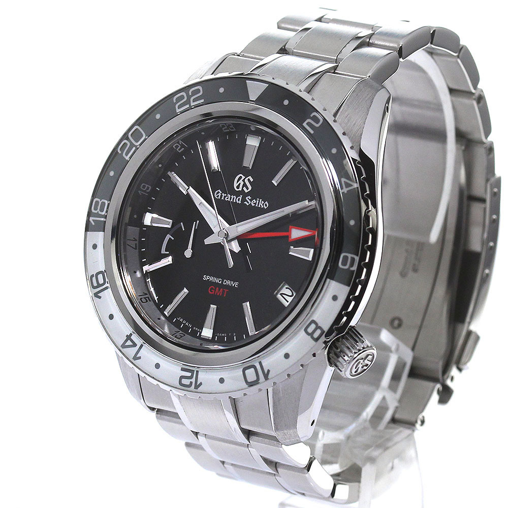 セイコー SEIKO SBGE277/9R66-0BK0 グランドセイコー GMT スプリングドライブ メンズ 良品 箱・保証書付き_809529_画像3