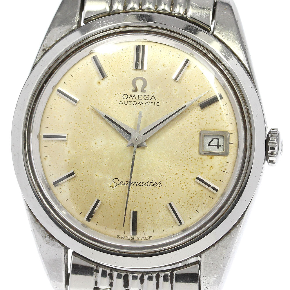 オメガ OMEGA Ref.166.010 シーマスター Cal.565 ライスブレスレット 自動巻き メンズ _810336_画像1