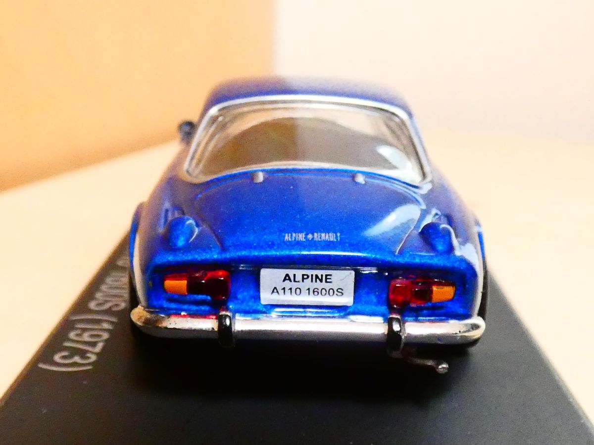 国産名車コレクション 1/43 アルピーヌ A110 1600SS 1973 アシェット 旧車 クラシックカー ミニカー ＴD_画像4