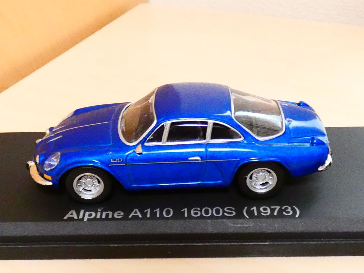 国産名車コレクション 1/43 アルピーヌ A110 1600SS 1973 アシェット 旧車 クラシックカー ミニカー ＴD_画像5