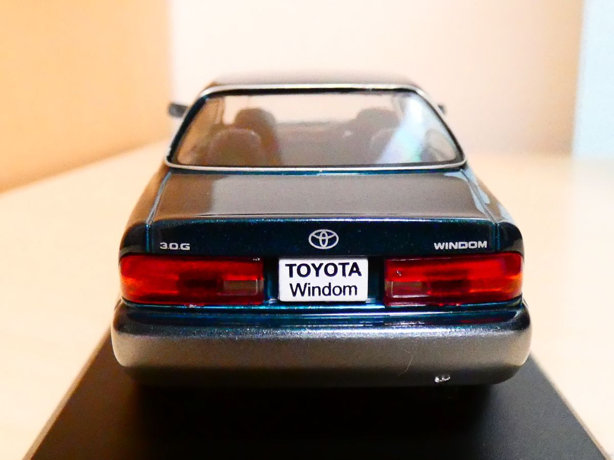 国産名車コレクション 1/43 トヨタ ウインダム ウィンダム 1991 緑 アシェット 旧車 クラシックカー ミニカー ＴDの画像4