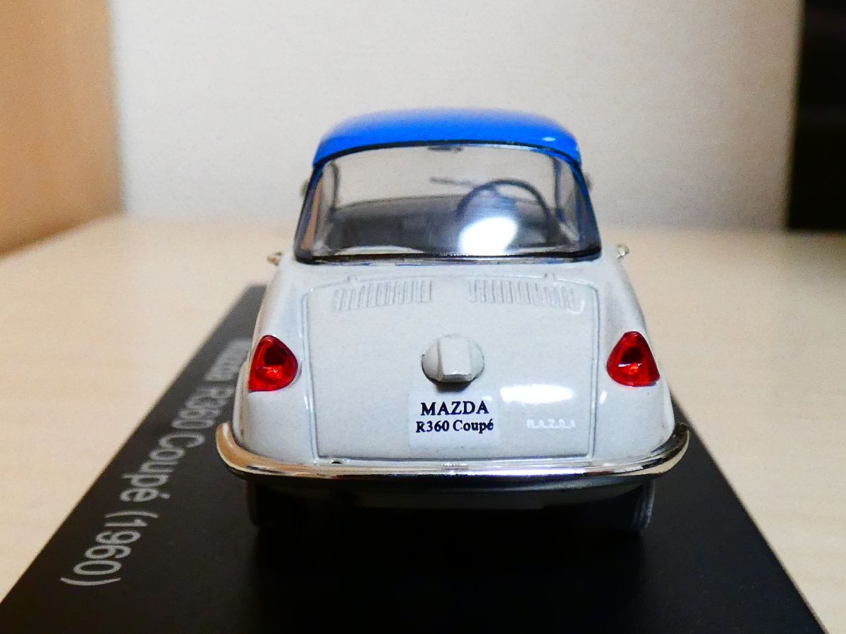 国産名車コレクション 1/43 マツダ R360 クーペ 1960 アシェット 旧車 クラシックカー ミニカー ＴAの画像4