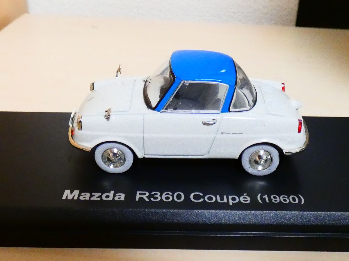 国産名車コレクション 1/43 マツダ R360 クーペ 1960 アシェット 旧車 クラシックカー ミニカー ＴAの画像6