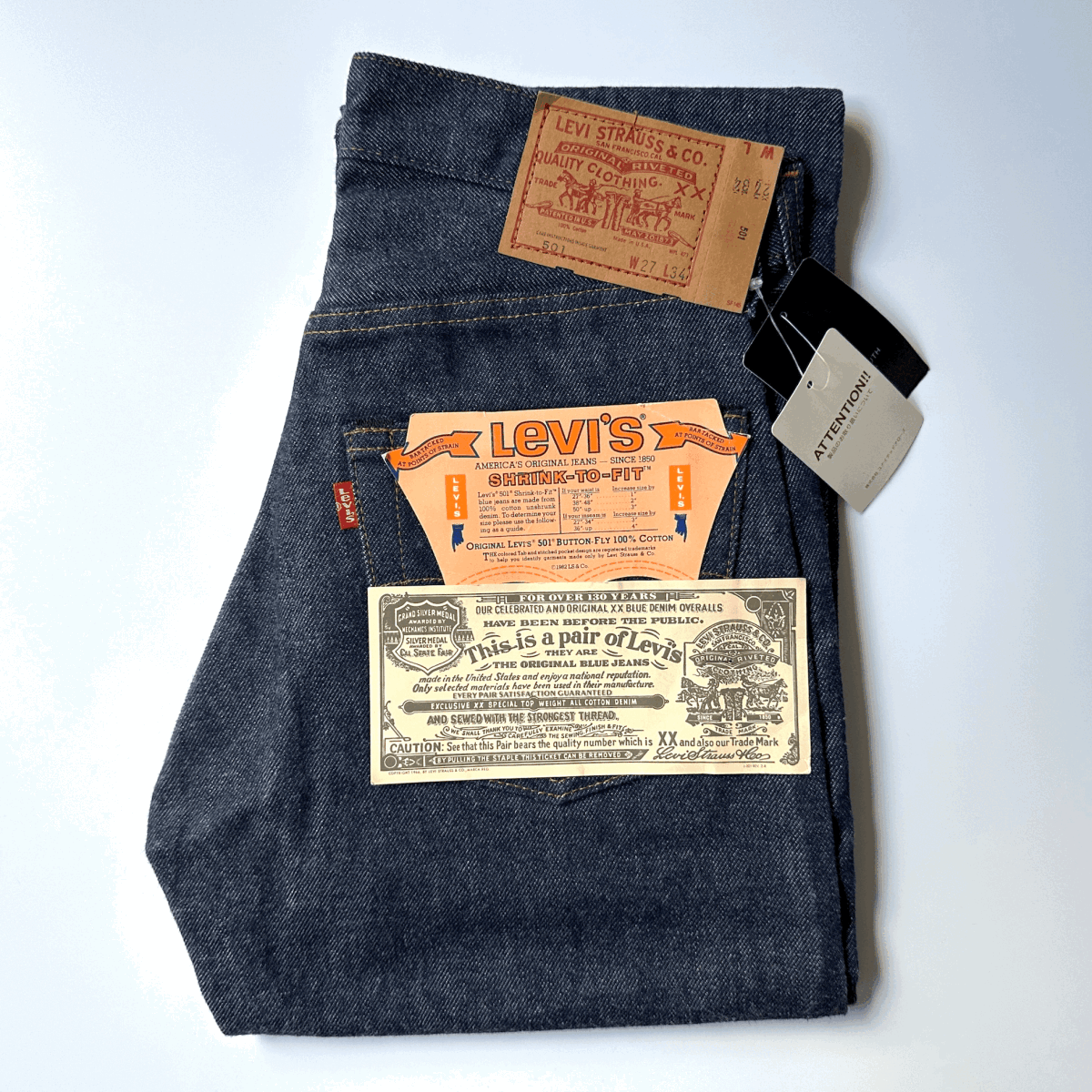 セルビッジ 80s オリジナル Levi's 501 W27 L34 ビンテージ 米國(guó)制 1980年代 セルビッチ Red Line 赤耳 アメリカUSA制 赤ミミ RedLine