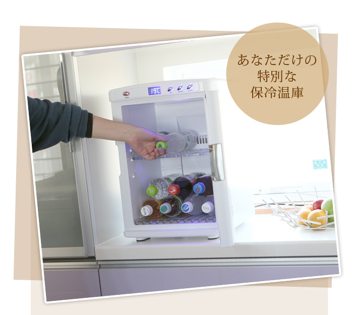 訳あり処分品◇冷温庫 2電源 ポータブル冷温庫 AC DC 最大容量25L 車内用コード付 温冷庫 冷蔵庫 車載 ###訳小野保XHC色ラ###_※カラーはレッドです。