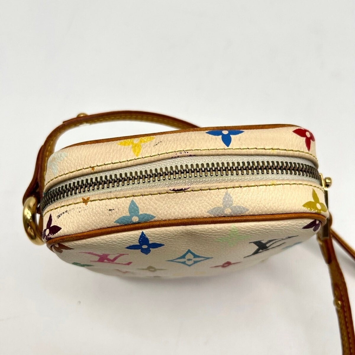 希少品◆大人気品 ルイヴィトン LOUIS VUITTON ショルダーバッグ ポシェット リフト ブロン マルチカラー モノグラム M40055 カメラバッグ