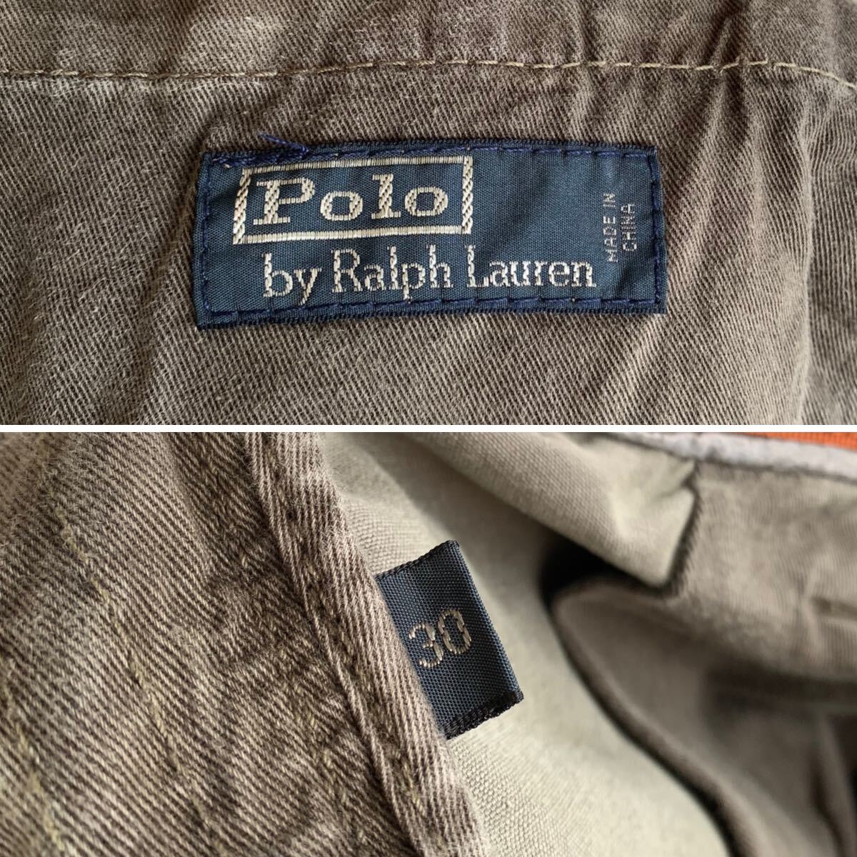 Polo Ralph Lauren マルチポケット カーゴショーツ コットンポプリン ミリタリー ビンテージ 加工 ポロ ラルフローレン ショートパンツの画像9