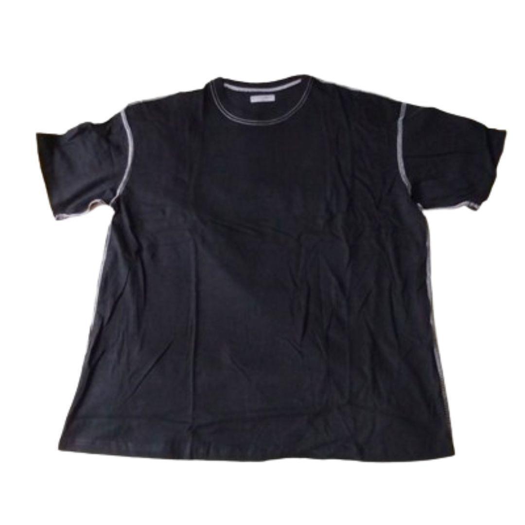 半袖Tシャツ 短パン 上下セット セットアップ 無地 スポーティ カジュアル ゆったり ルームウェア リラックス 旅行 部屋着 ブラック 黒 3L