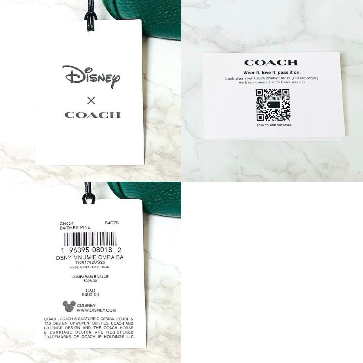 【未使用品】COACH & ディズニー 限定コラボ ショルダーバッグ