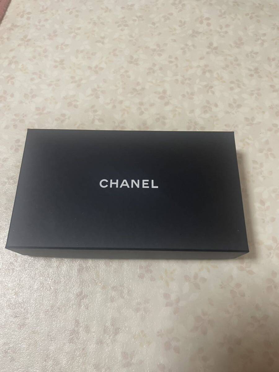 CHANEL シャネル CC ココマーク マトラッセ ラウンドファスナー 長財布 カーフレザー レディース ピンク 未使用に近い 現状品_画像8