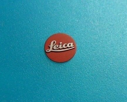 送料無料 新品 Leica ライカ ロゴマーク 赤 レッド M6-M7-M8-M9-M10-M11-Q2-Q3 用