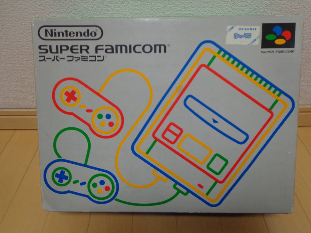 ☆ジャンク☆ スーパーファミコン 本体 一式 【箱/説明書】 動作品 純正品 SFC Nintendo SUPER FAMICOM 任天堂の画像1