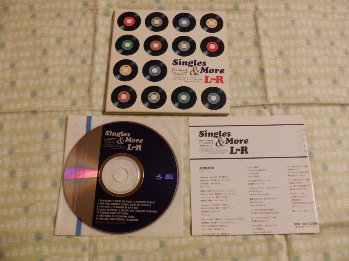 D4　L⇔R アルバム　『Singles　＆　More』～全１４曲入り　紙ジャケット_画像2