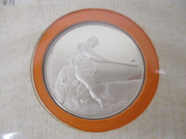 【4-155】世界ホームラン王公式記念セット 銀製 925 王貞治 756号への道 記念メダルの画像5