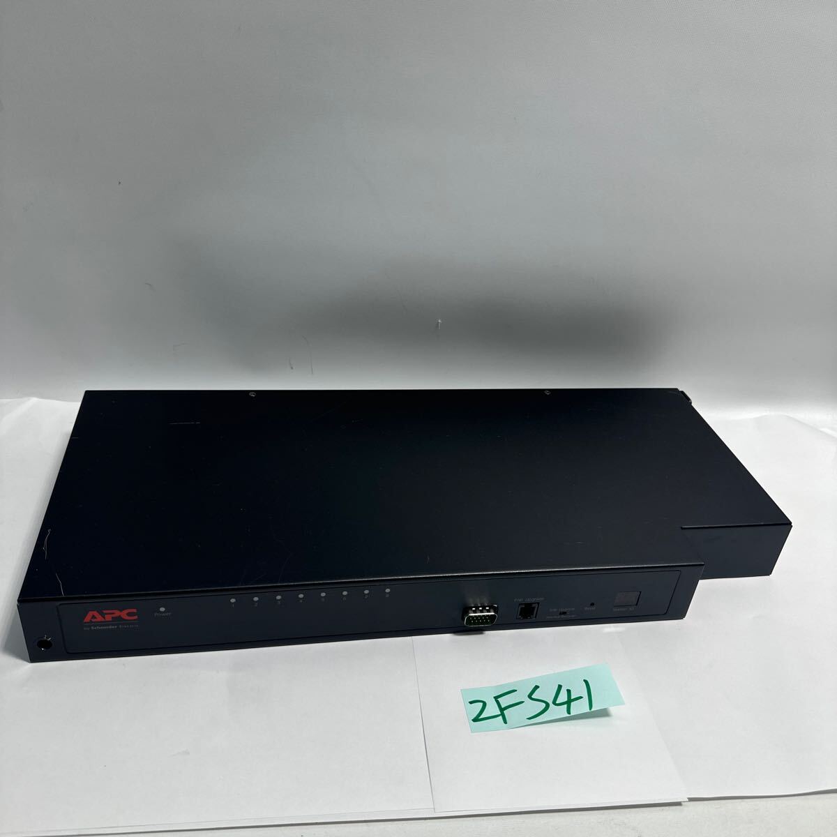 [2FS41]APC personal computer switch KVM0108A console switch KVM switch 8 Poe truck mount type operation goods present condition exhibition 