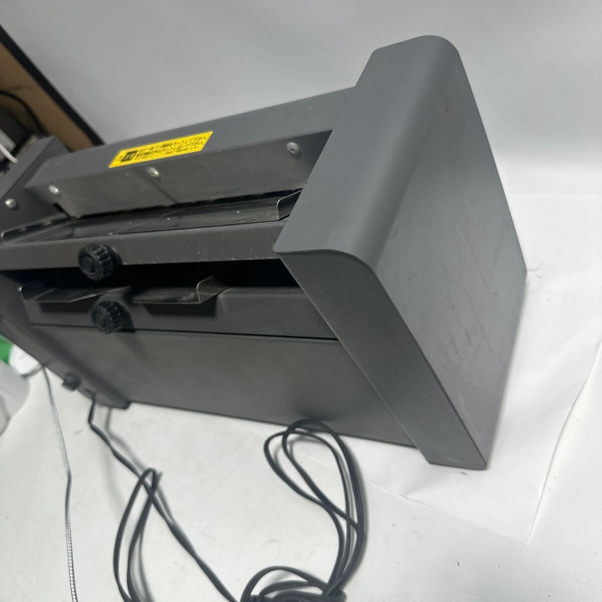 [2FQ31] corporation Just corporation electric business card cutter Vc2000 present condition body exhibition electrification verification only (240415)