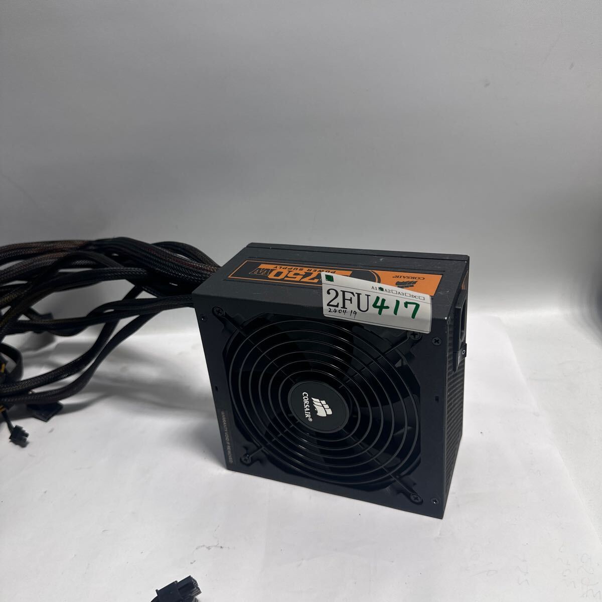 [2FU417]CORSAIR 750W power supply unit power supply BOX TX750W CMPSU-750TX-C operation goods (240419)