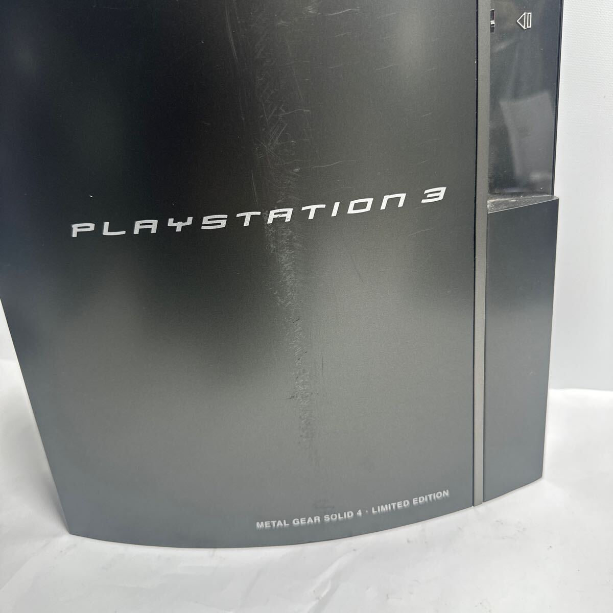 「2FT13」PS3 本体 40GB METAL GEAR SOLID 4 LIMITED EDITION CECHH00 初期化済 動作品 コントローラー無し本体のみ(240419)の画像3