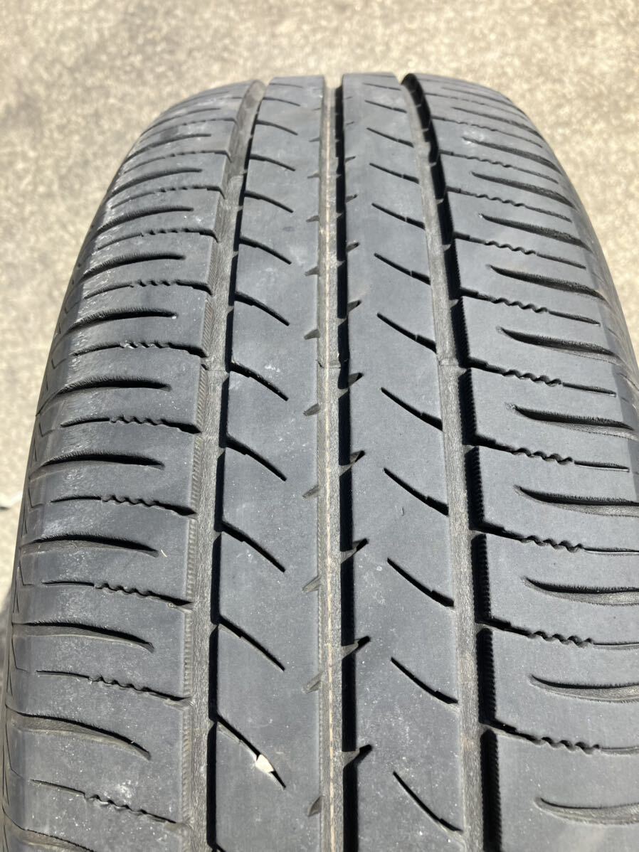 良品 185/65R15 夏タイヤ バリ山 19年製 ホンダ フリード 純正 15インチ 5.5J＋50 PCD100 4H 4本の画像4