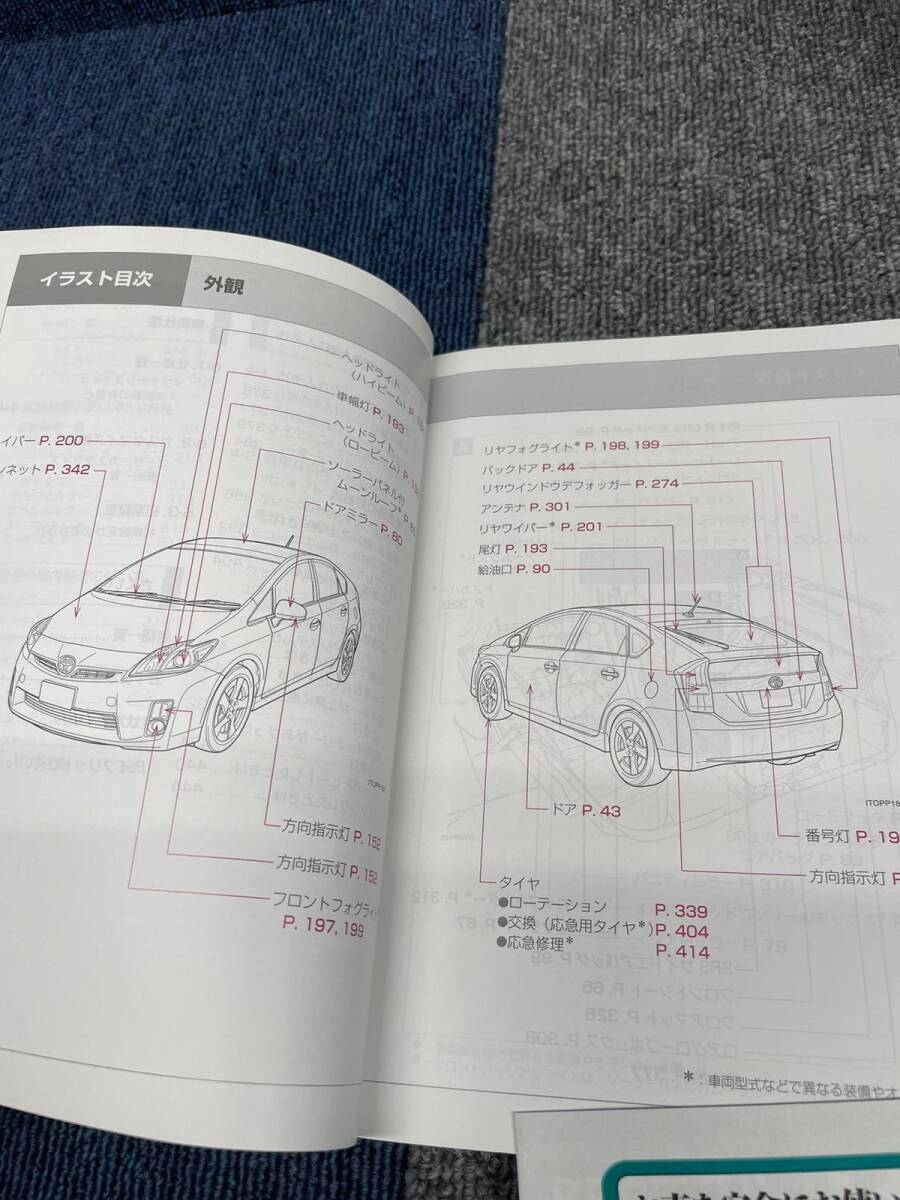 #2001-24 TOYOTA PRIUS トヨタプリウス　メンテナンスノート_画像4