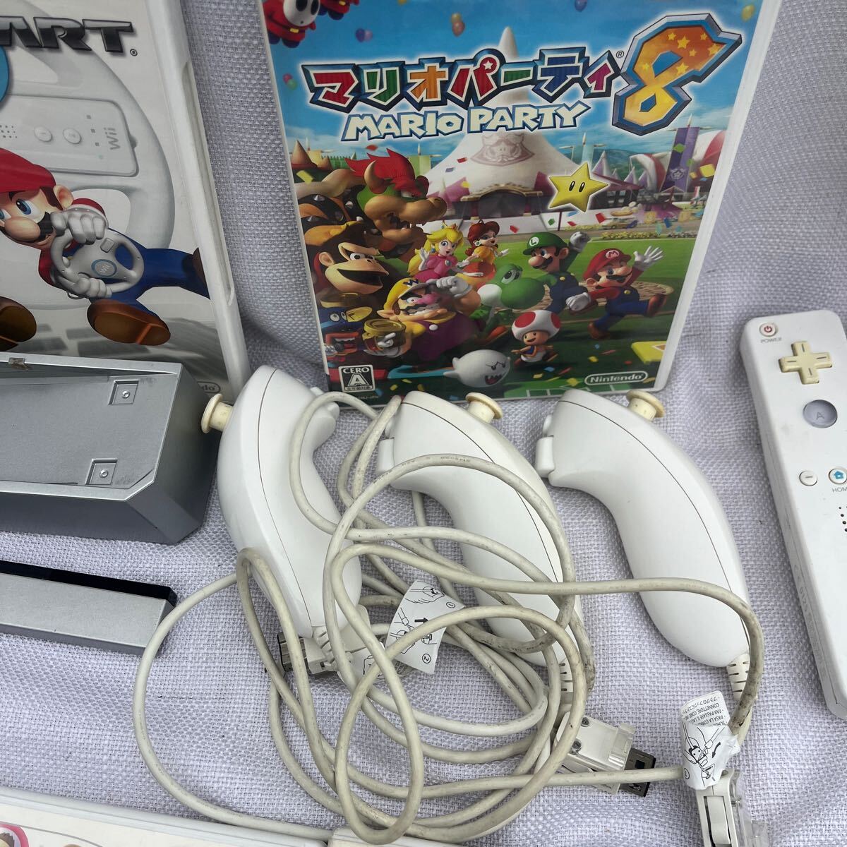 任天堂 Wii セットソフト　コントローラーなど　色々　ゲーム　まとめ売り　Nintendo ニンテンドー マリオ　ドラクエ　豪華セット　_画像4