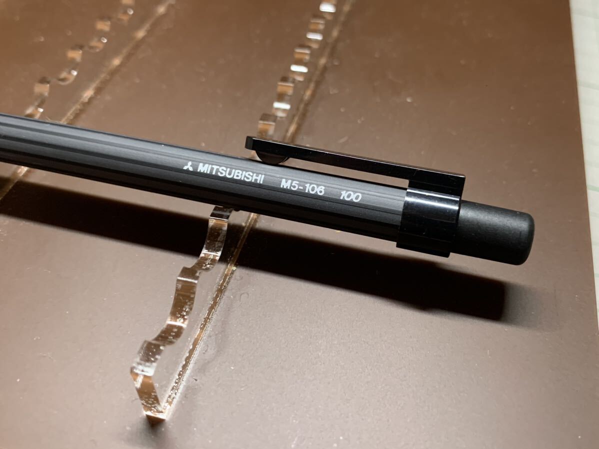 4N23 三菱鉛筆　M5-106 シャープペンシル 0.5mm 黒_画像3
