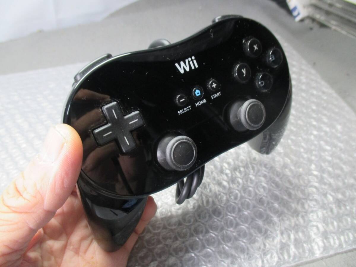 【■任天堂 ニンテンドー Nintendo Wii WiiU クラシックコントローラー Pro RVL-005】★ の画像3