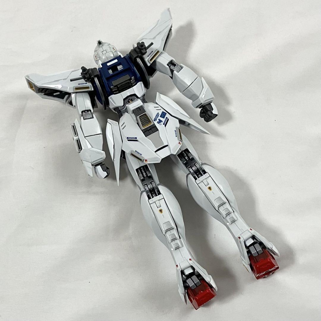 【美品】BANDAI METAL BUILD 機動戦士ガンダムF91 ガンダムF91 約170mm ABS&PC&PVC&ダイキャスト製 塗装済み可動フィギュア_画像5