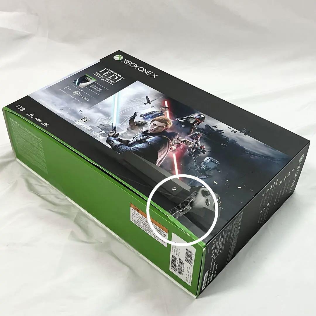 【美品】Xbox One X Star Wars ジェダイ:フォールン・オーダー デラックス エディション 同梱版 スターウォーズ 限定版 ゲーム 本体_画像9