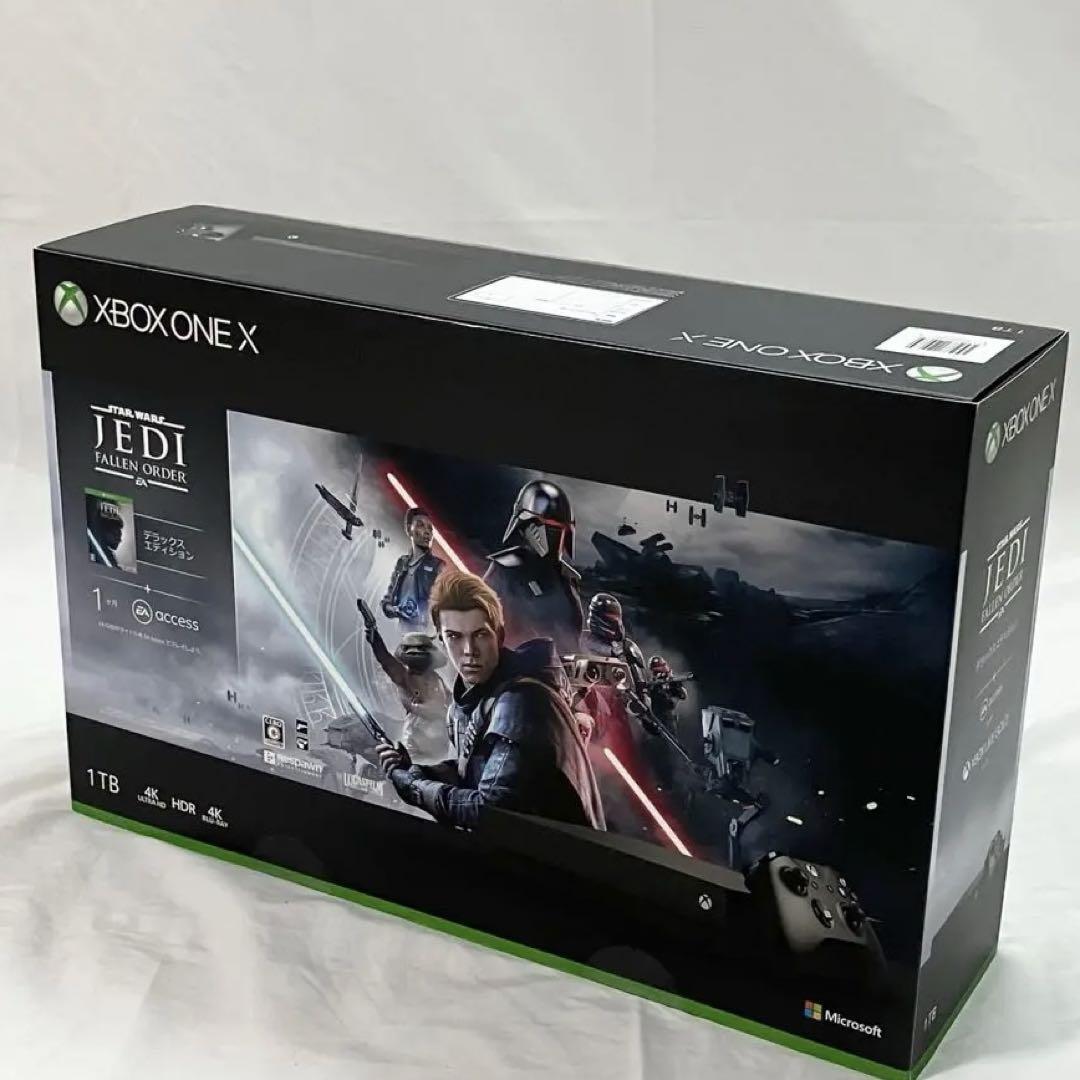 【美品】Xbox One X Star Wars ジェダイ:フォールン・オーダー デラックス エディション 同梱版 スターウォーズ 限定版 ゲーム 本体_画像10