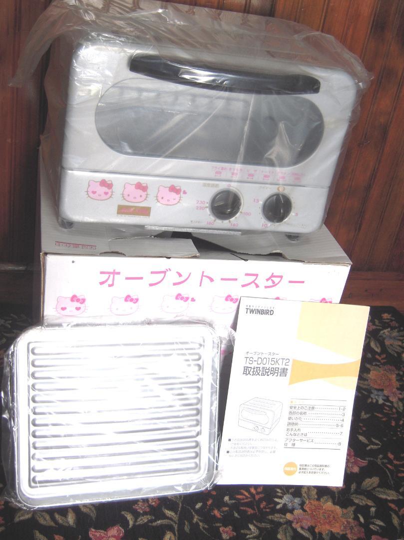 【未使用】 ハローキティ 希少 オーブントースター TS-DKT2の画像1