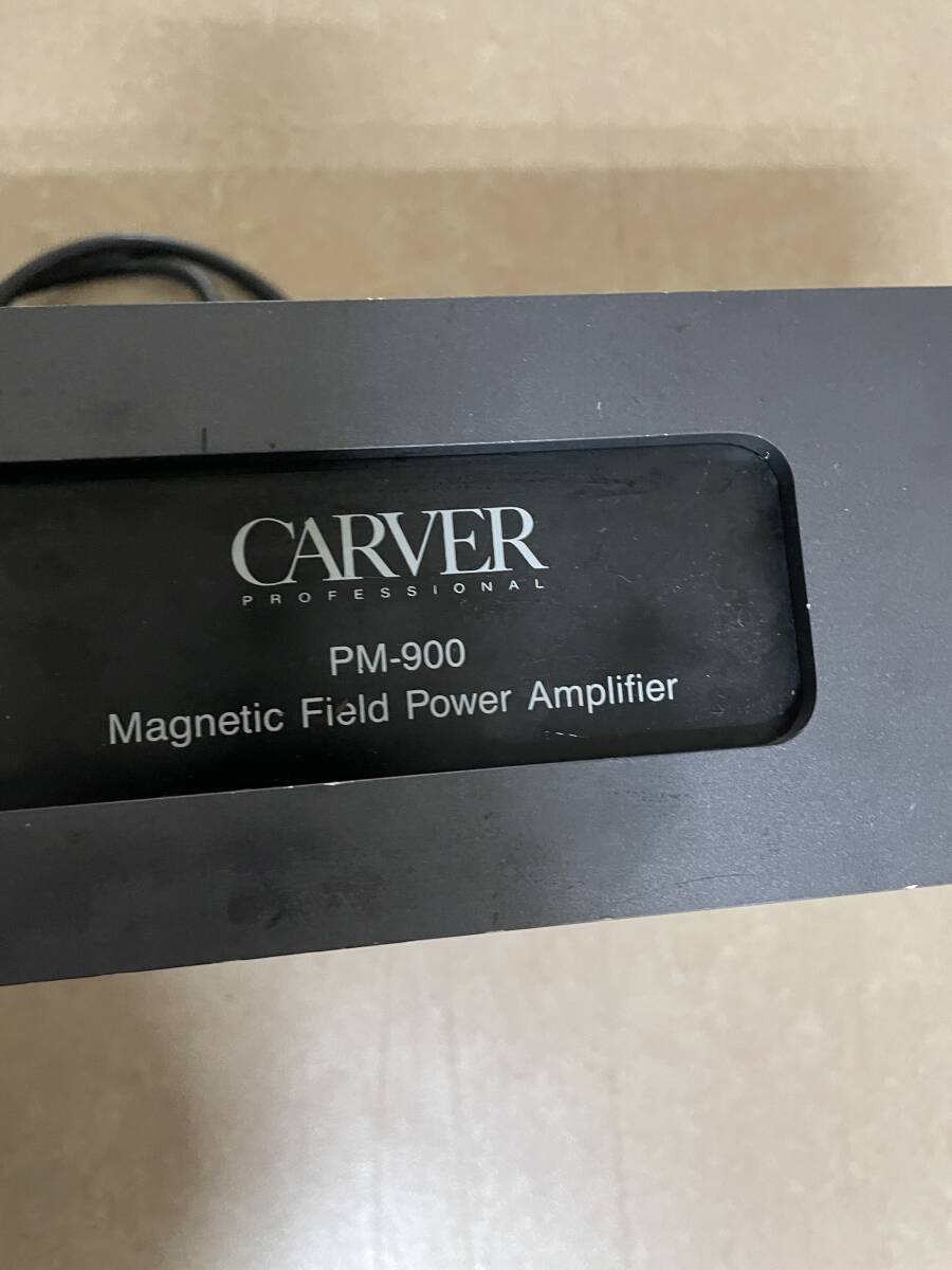 CARVER(カーバー) PM-900　その１ パワーアンプ 簡易音出し確認済_画像2