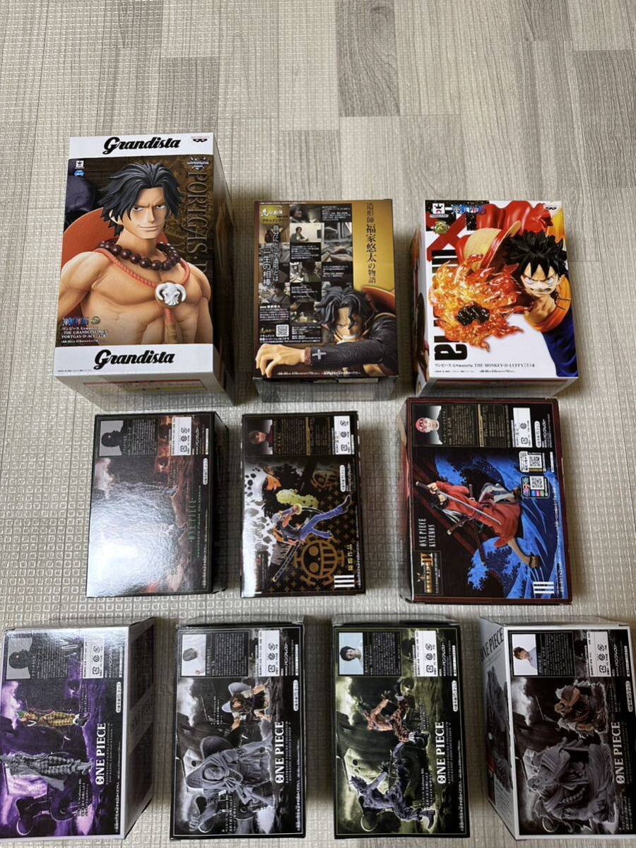 未開封品 ワンピース ONEPIECE 造形王頂上決戦 3 5 造形物語 エース SPECIAL COLOR ver. Gmateria ルフィー 他 おまとめ品 10点セットの画像2