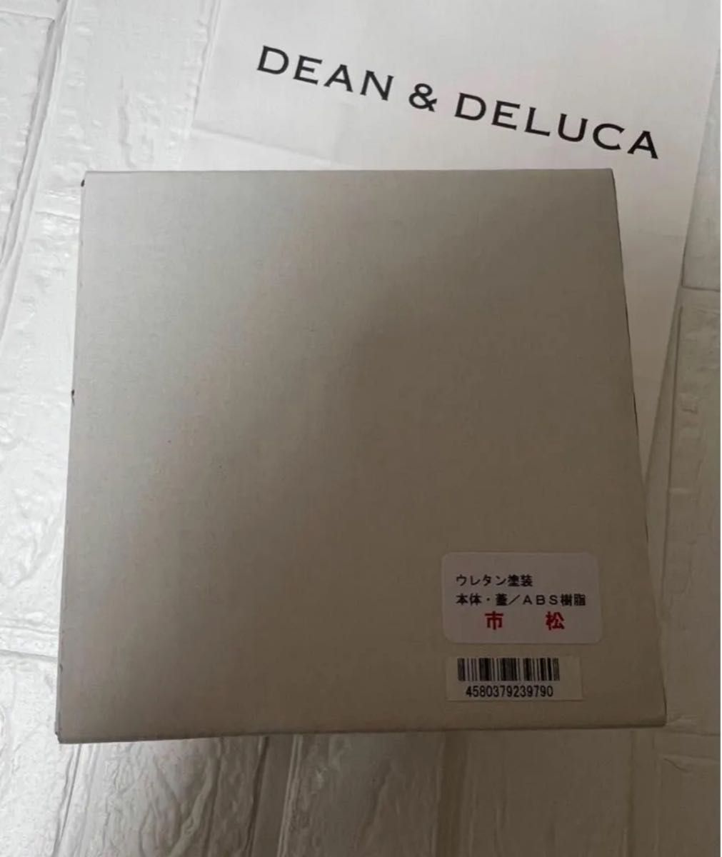 新品箱入りDEAN&DELUCA 日本製 三段重 市松グレー（小）