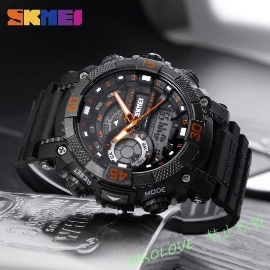  new goods men's sport watch SKMEI fashion outdoor electron digital wristwatch 50m waterproof rero geo LA532
