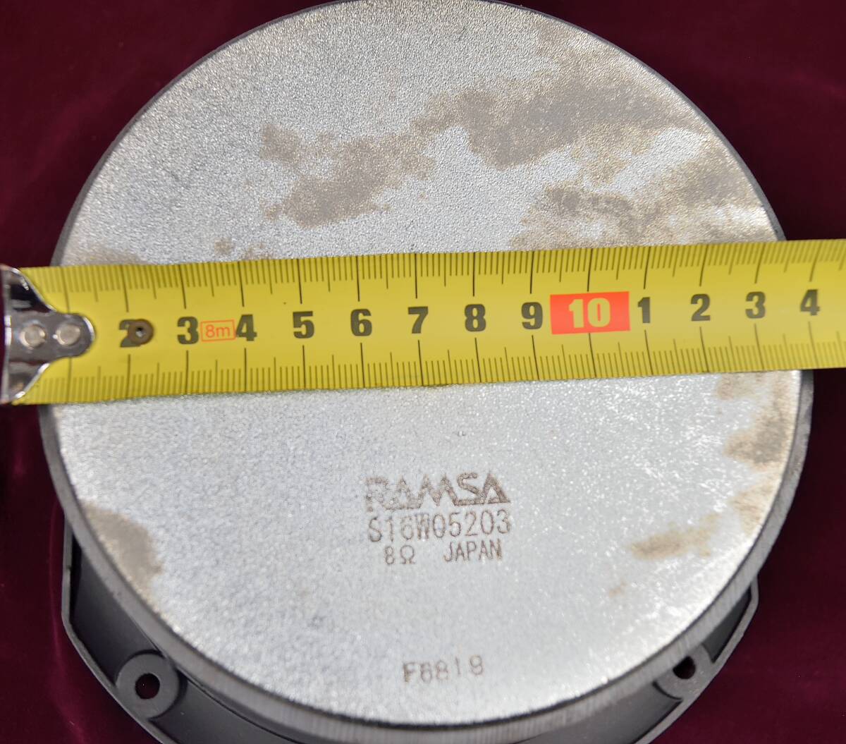 RAMSA 16cm ウーハー2個 S16W05203の画像3