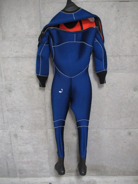 World Dive ワールドダイブ Buddy Tokyo ドライスーツ レディース 着丈約158cm ブーツ約26cm 厚み約3mm ダイビング 管理6k0404P-D03の画像8