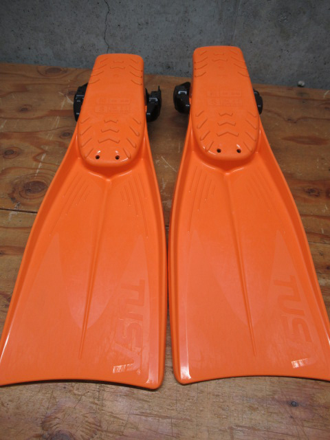 TUSA ツサ KAIL カイル ストラップフィン Mサイズ 24-26cm オレンジ ダイビング 管理6k0408L-C04の画像9