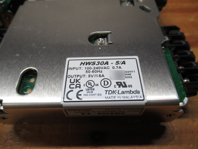 4個セット売り TDKラムダ スイッチング電源 HWS30A-5/A AC/DCコンバータ(ユニット・基板) 説明書・元箱あり 管理6k0331L-B04_画像7