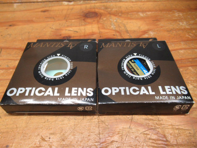 MANTIS LV OPTICAL LENS GM-1629 レンズ 左右セット S-2.0 S-2.5 マスク ダイビング 管理6k0408O-YPの画像1