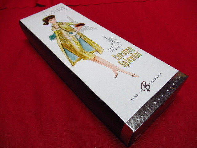 未使用 MATTEL マテル Barbie バービー人形 Evening Splendor イブニングスプレンダー 1959 DOLL ドール PLATINUM LABEL 管理6NT0411A-B06_画像6