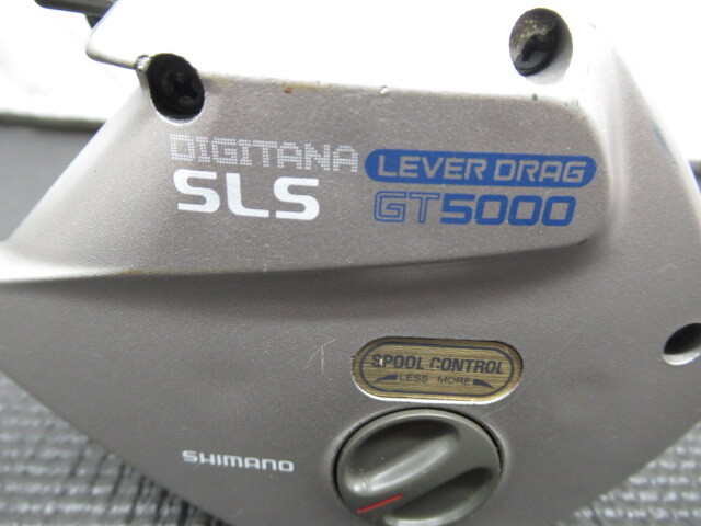 ジャンク品 シマノ チタノス DiGiTANA SLS GT5000 管理6R0416L-A2の画像3