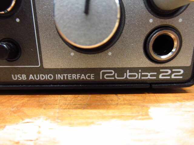 Roland Roland USB аудио интерфейс RUBIX-22 электризация проверка settled управление 6NT0421B-C02